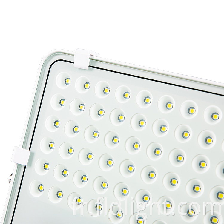 High brightness led light with glass